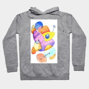 afternoon abstract Hoodie